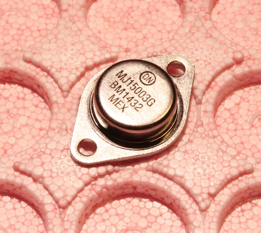 MJ15003 MJ15004 2x each Audio Power Amplifier transistors MJ15003G ...